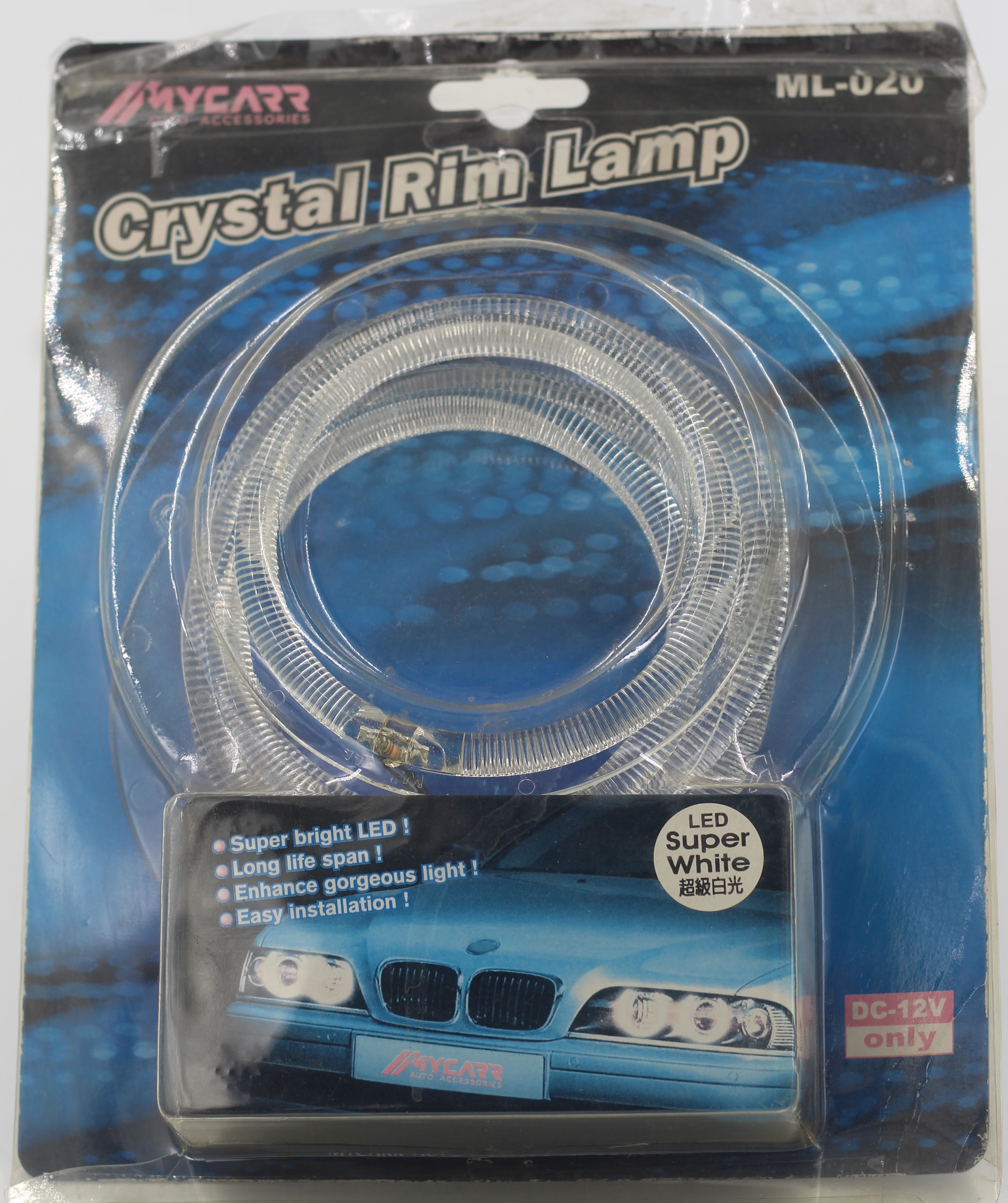 Lighting Ring Crystal Rim Lamp