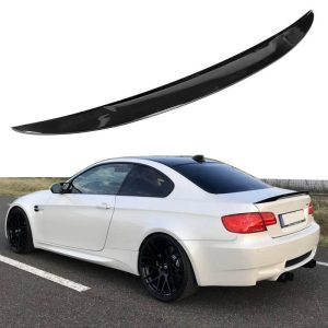 Αεροτομή Πορτ Παγκάζ Για Bmw 3 E92 05-11 M-Performance Look Από Abs Πλαστικό Μάυρη Γυαλιστερή